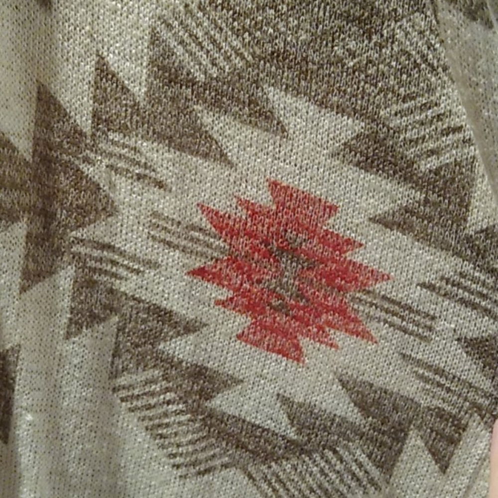 Aztec Duster Cardigan - Picture 3 of 3